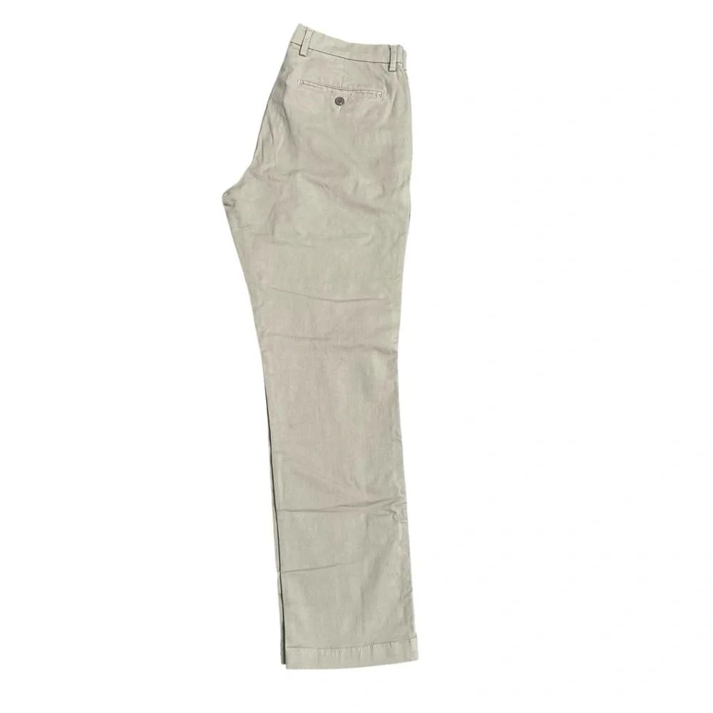 GAP Essential Slim Khaki Chino Pants Men’s 32x30 Tan Cotton Stretch Flat Front